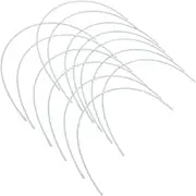 Operitacx Underwire Bra Support Replacement Parts 20 Pairs Bra Wire Inserts for Lingerie Repair