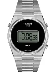 [Tissot] PRX Digital 40mm T1374631105000 Watch in Black/Silver