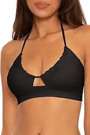[BECCA] Women's Color Code Core Bikini Top, Adjustable, Tie Back, Swimwear Separates