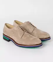 PAUL SMITH Sand Suede Odell Derby Shoes men's size 6/women’s size 8.5 NEW IN BOX
