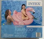 NEW Intex Inflatable Flamingo Ride On Pool Beach Float 56" x 54" x 38"