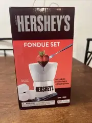 Fondue Set by Hershey's-New- Includes 4 Dipping Forks