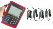 Power Quality Recorder Analyzer Meter with Current Clamp 10mA~10A Jaw Size φ8mm