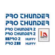 1980 Huffy Pro Thunder 2 BMX decal set