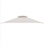 10 x 12' Gazebo Canopy Top Replacement Lightweight w/Air Vent and Drainage Holes