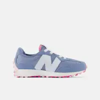 在飛比找PChome24h購物優惠-【New Balance】327 系列 中大童 休閒鞋 藍-