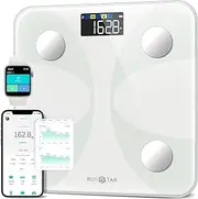 Scale for Body Weight and Fat Percentage, RunSTAR Ultra-Precision Digital Accurate Bathroom Smart Scale with Large Display,13 Body Composition Analyzer Sync App Weight Scale BMI Health Monitor