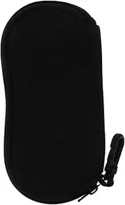 [JEWEDECO] Glasses Case Zipper Neoprene Material Durable and Scratch-resistant Suitable for All Glasses Types