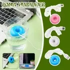 Mini USB Donut Humidifier Float Ultrasonic Mist Makers Aroma Home Diffuser D1S4