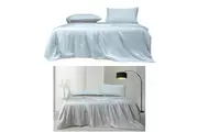 Gioia Casa Ice Cooling Reversible Summer Comforter Blanket (Blue And Grey Single/Double) Blankets