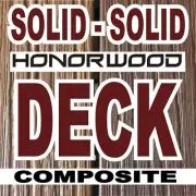 Mahogany Deck No Timber WPC Plastic Deck COMPOSITE DECKING EMBOSSED SOLID