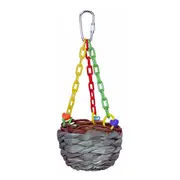 SuperBird Hanging Treat Basket for Small Birds 17.7 x 7.6cm