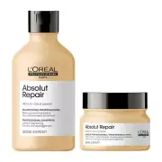 L'Oreal Serie Expert Lipidium Absolut Repair Shampoo and Masque (300 + 250 mL)