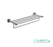 PLD Kingston Towel Rack Shelf Hampton Style Federation Chrome KTTS