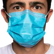 400 ASTM Level 3 4-Ply Disposable Medical Surgical Face Blue Masks (8 Box of 50)