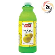 2x Bottles Badia Lemon Juice | 32oz | MSG Free | Jugo De Limon | Fast Shipping!