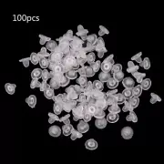 100Pcs Earrings Clip Cushion Earrings Cushion Suitable for Clip Earrings