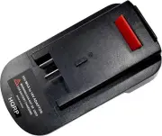 HQRP 20V Battery Adapter for Black & Decker 18V Ni-Cad Ni-Mh Convertor LBXR2020
