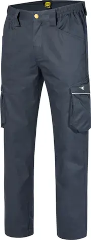 Diadora Utility Staff Cargo Light, workwear pants unisex , color: Dark Blue , size: S
