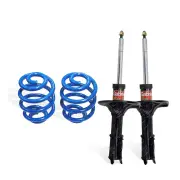 Front Sport Low Gabriel Ultra Shocks + Lovells Springs for Mitsubishi Lancer CH