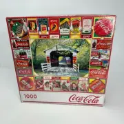 Coca Cola Gameboard Multicolor Springbok Jigsaw Puzzle 1000 Pieces Boxed