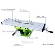 Mini Multifunctional Cross Working Table/ slide table support Drilling Milling