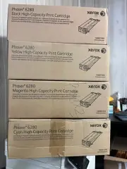 Set of Xerox 106R01392, 106R01393. 106R01394, 106R01395 B/C/M/Y Sealed boxes