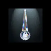Asfour Crystal Prisms - 100MM #508 Hexagonal Drops with W/40MM Crystals - 16 Pcs