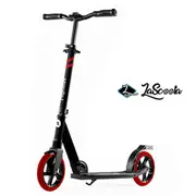 Lascoota Pulse Kick Push Commuter Scooter Teen Adult Black & Red