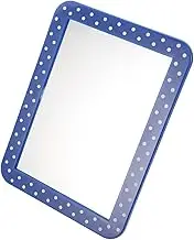Luxshiny Magnetic Locker Mirror for School Locker Bathroom Household Refrigerator Locker Accessory Workshop Toolbox Office Cabinet