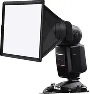 jojofuny Softbox Flash Diffuser 33x20cm Photography Box Reducer Camera Light Cover Made for Many Cameras