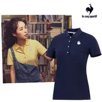 在飛比找momo購物網優惠-【LE COQ SPORTIF 公雞】法式經典短袖POLO衫