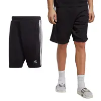 在飛比找Yahoo奇摩購物中心優惠-Adidas 3-STRIPE Short 男款 黑 三線 