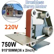 Small Sand Grinding Polishing Belt Sander Machine 750W Polisher Knife Sharpener
