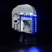 Brick Shine - Light kit for LEGO® Star Wars The Mandalorian Helmet 75328