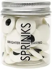 Sprinks Large Eyes Sprinkles 60g | Edible Eye Candy | Candy Eyeballs for Cake Decorations | Halloween Cake Eyes | Perfect for Cupcakes Cookies Ice Cream Brownies and Chocolates