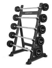 [Cortex] Alpha Series Fixed Barbell Set 100kg in Black