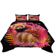 Red Panda Spirit Coverlet