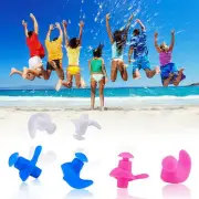High Quality Silicone Spiral Swimming Earplugs for Effective Noise Reduction