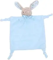 SUPVOX 1Pc Plush Comfort Towel for Boy Girl Soft Teething Towel Safe Gentle Soothing for Newborns Years Rabbit Design