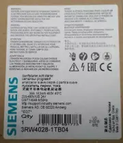 3RW4028-1TB04 NEW SIEMENS 3RW40281TB04 SIRIUS Soft Starter S0 38 A 18.5 kW/400V