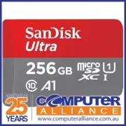256GB SanDisk Ultra Micro SDXC Memory Card SDSQUAC-256G-GN6MN