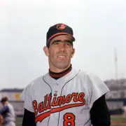 Andy Etchebarren 1960 Baltimore Orioles Baseball Old Photo