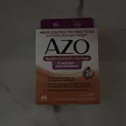 AZO Bladder Control with Go-Less&Weight Management 48CT EXP 03/26 SEALED BOTTLE