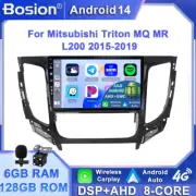 Android14 Auto Car Play For Mitsubishi Triton MQ MR L200 15-19 Car Stereo 6+128G