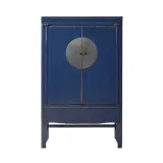 Sansha Wedding Cabinet Ink Blue | Blue | Storage Solutions | Early Settler Furniture