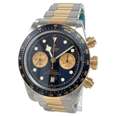 Tudor Black Bay Chronograph SS / 18K Rose Gold M79363N 79363