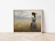 [Namly Design] Poster - Woman in Wheat Field