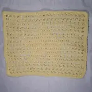 Little Lovie Security Blanket- Light Yellow - Star