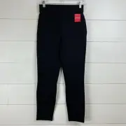NEW SPANX 4 POCKET SKINNY PONTE Classic BLACK PANTS Women Small
